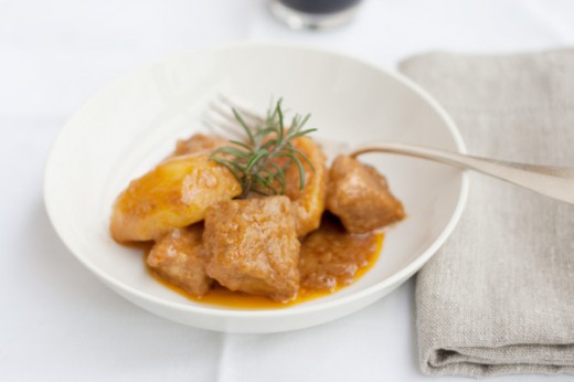 Spezzatino di vitello al rosmarino