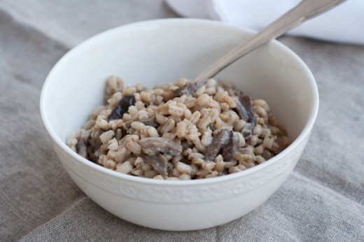 Orzotto ai funghi