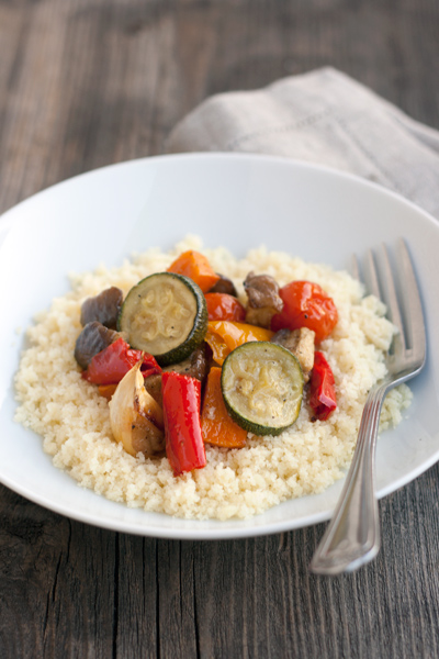 Couscous con verdure grigliate