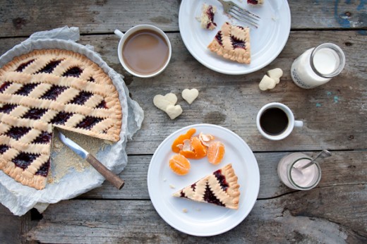 Crostata di frolla all’olio