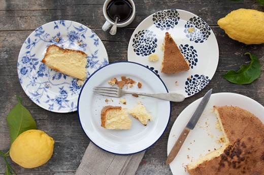 Sponge cake al limone di Jamie
