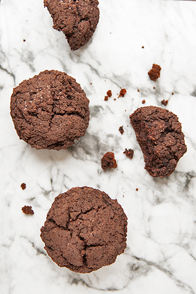 Chocolate protein powder muffins